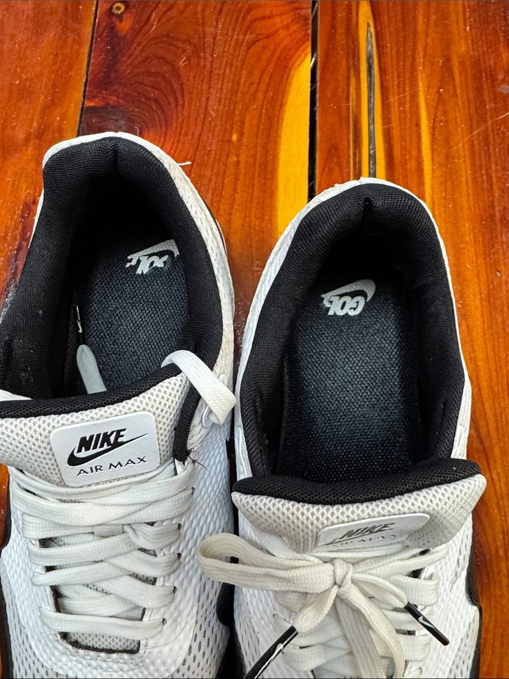 Nike Air Max 1 Men's White Spikeless Golf Shoes